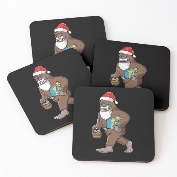 Item preview, Bigfoot Santa Claus sasquatch  designed and sold by tinypurpleland.