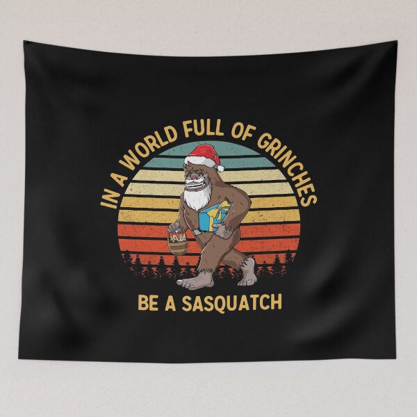 Item preview, In a world full of Grinches be a sasquatch Funny Christmas in quarantine designed and sold by tinypurpleland.