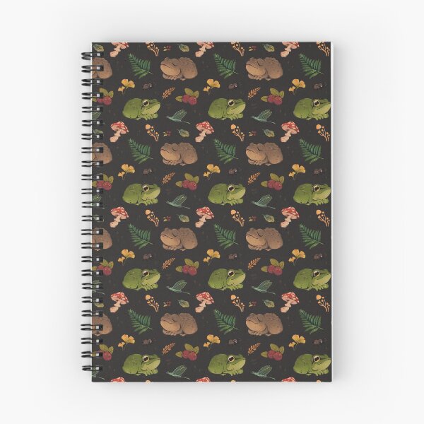 Item preview, frogs & berries designed and sold by mlyeko.