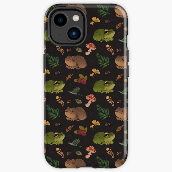 frogs & berries iPhone Tough Case