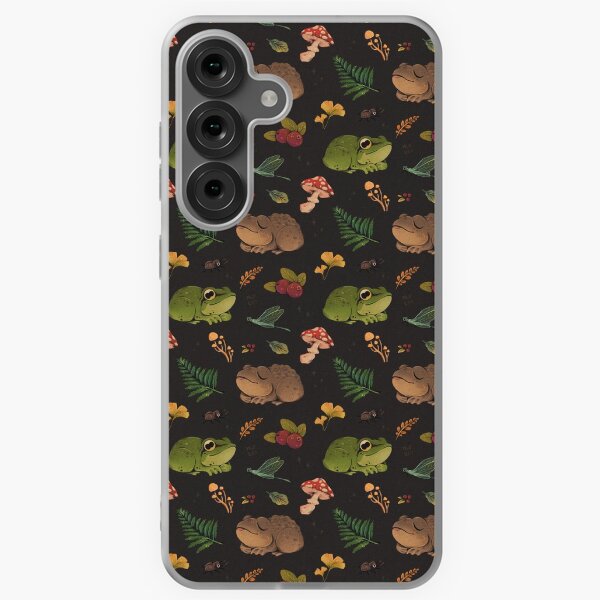 Item preview, frogs & berries designed and sold by mlyeko.