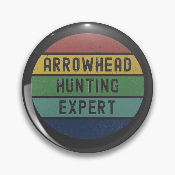 Item preview, Arrowhead Hunting Expert - Cool Distressed Sunset Novelty Graphic designed and sold by Dorkification.