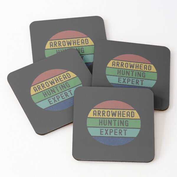 Item preview, Arrowhead Hunting Expert - Cool Distressed Sunset Novelty Graphic designed and sold by Dorkification.