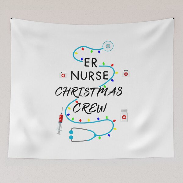 Item preview, Emergency Room Nurse Christmas Crew christmas Gift designed and sold by AshzShop.