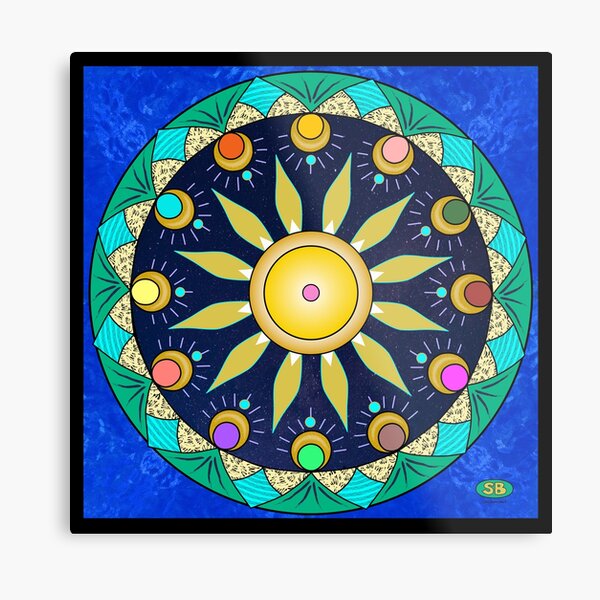 Circle of Angels Metal Print