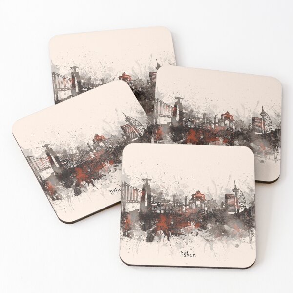 Item preview, lisbon skyline designed and sold by BekimART2.