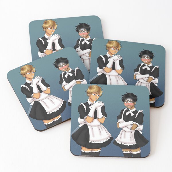 Item preview, Keefe and Tam in Maid Dresses  designed and sold by catching-art.