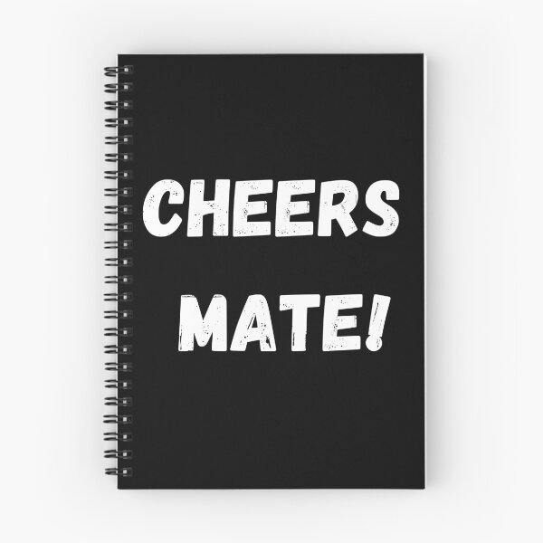 Item preview, cheers mate! white designed and sold by OMdesigns93.