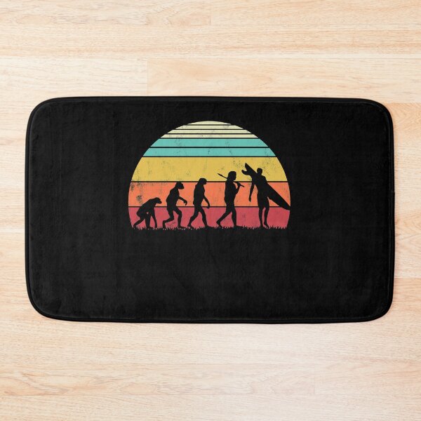 Artikelvorschau, Surfer evolution, vintage surfing Surfboard Retro entworfen und verkauft von majuga.