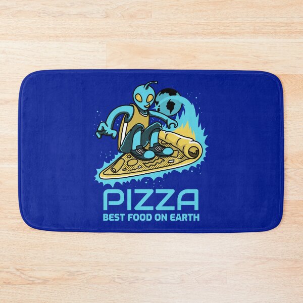 Item preview, Pizza Best Food On Earth Alien Surfer designed and sold by Piztees.