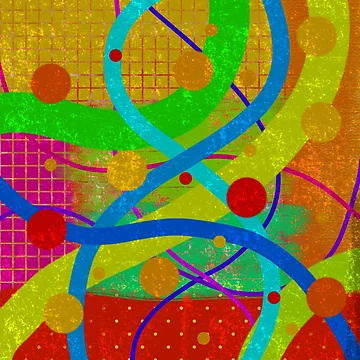 Artwork thumbnail, Colorful Pattern by colorsofcherry