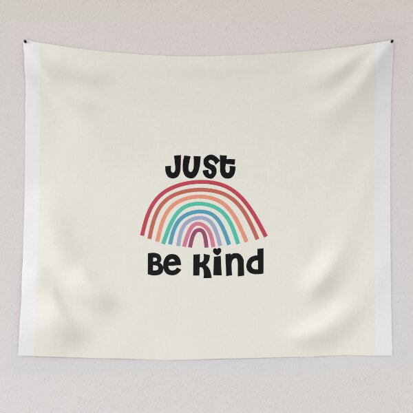 Item preview, Just Be Kind Rainbow designed and sold by Timeforplay.