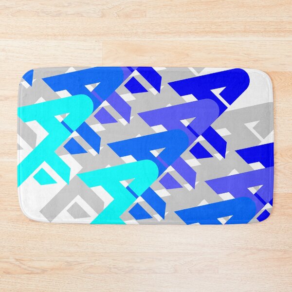 Item preview, Abstract Design, Blue and Gray (Angled Design) designed and sold by AFordhamDesigns.