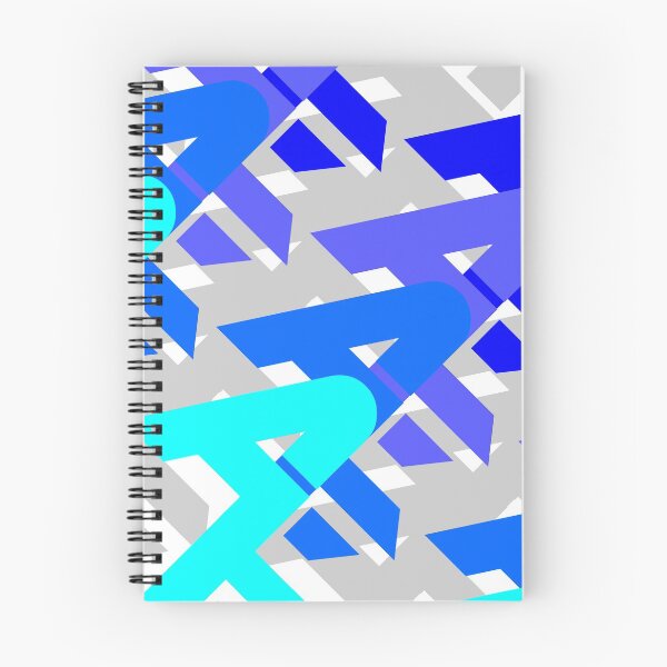 Item preview, Abstract Design, Blue and Gray (Angled Design) designed and sold by AFordhamDesigns.