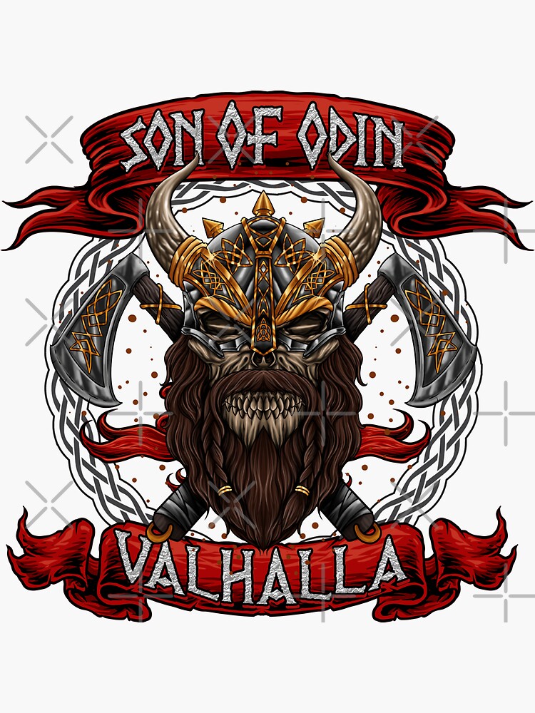 Download Odin With Norse Warriors Wallpaper