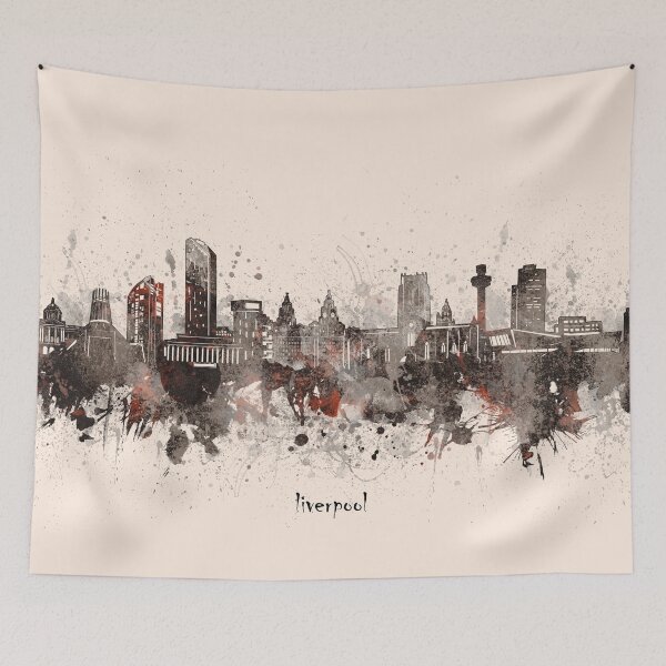 Item preview, liverpool skyline designed and sold by BekimART2.