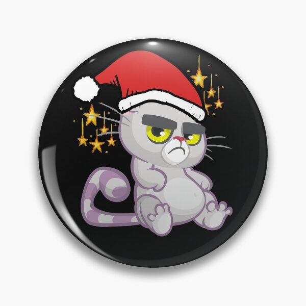 Item preview, Christmas Grumpy Cat designed and sold by Cloudpainter.