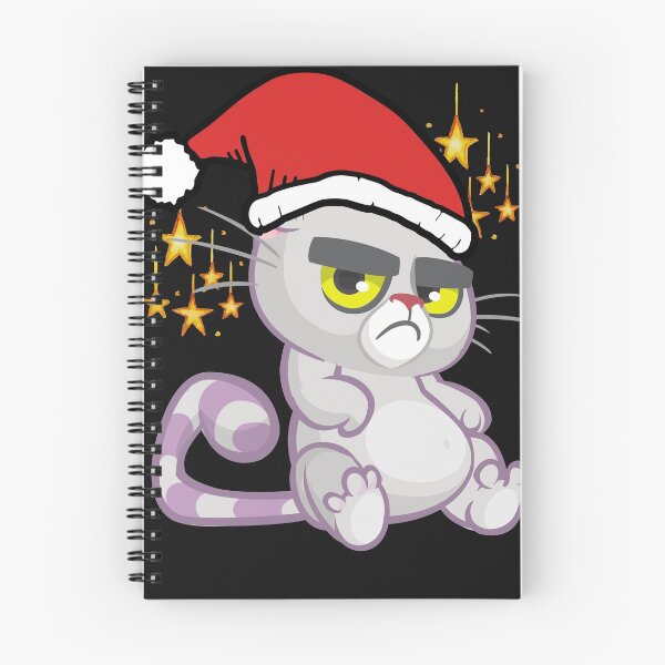 Item preview, Christmas Grumpy Cat designed and sold by Cloudpainter.