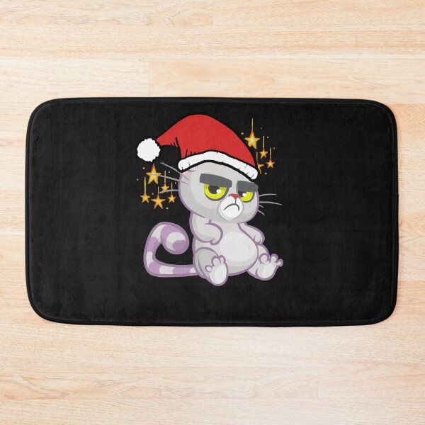 Item preview, Christmas Grumpy Cat designed and sold by Cloudpainter.