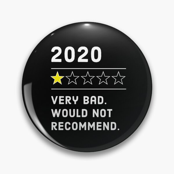 Artikelvorschau, 2020 One-Star Review: Würde nicht empfehlen, schwarzer Hintergrund entworfen und verkauft von shminoa.
