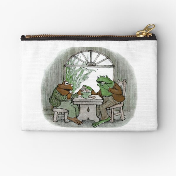 Frog and Toad Zipper Pouch