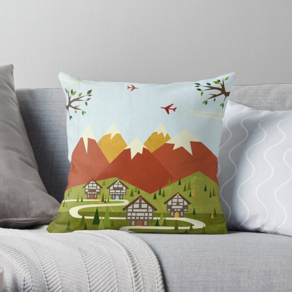 Summer Throw Pillow