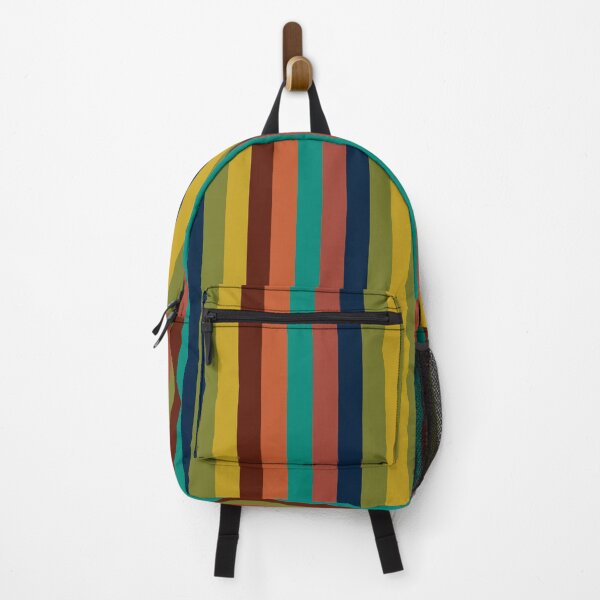 Item preview, Joseph Stripes II Vertical Midcentury Modern Stripe Pattern in Mid Mod Colors designed and sold by kierkegaard.