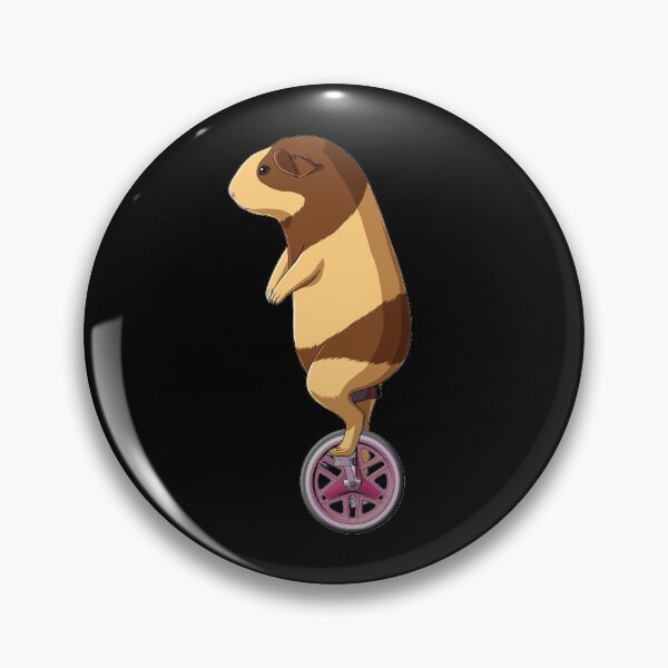 Item preview, Guinea Pig rides Unicycle designed and sold by UpYourSelf.