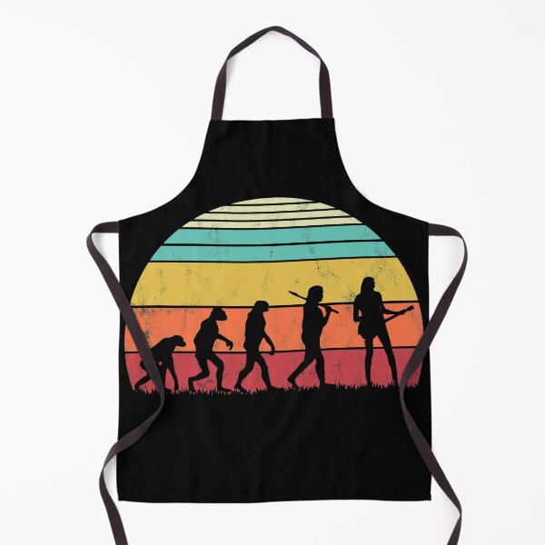 Item preview, Guitar Retro Vintage Guitarist Woman Evolution Musician designed and sold by majuga.