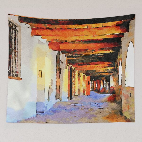 Item preview, Brisighella: covered passage designed and sold by Giuseppe Cocco.