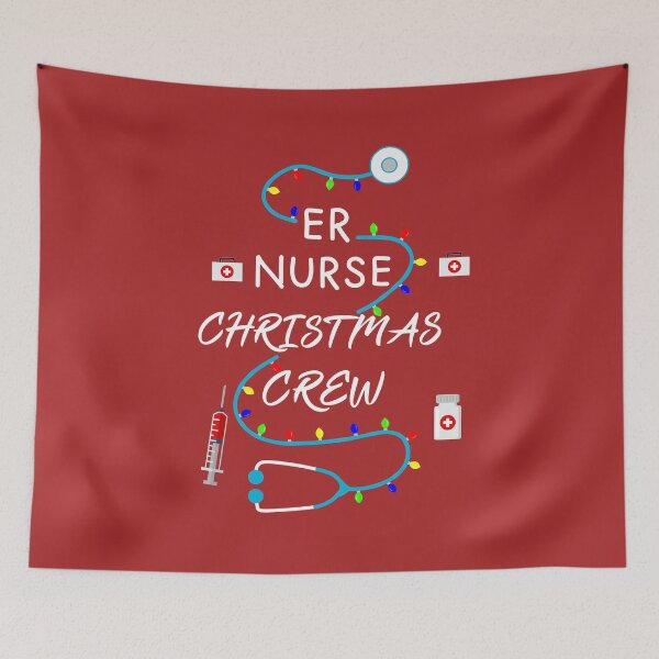 Item preview, Emergency Room Nurse Christmas Crew christmas Gift designed and sold by AshzShop.