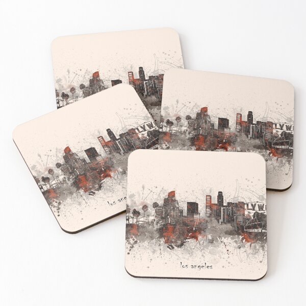 Item preview, los angeles skyline designed and sold by BekimART2.