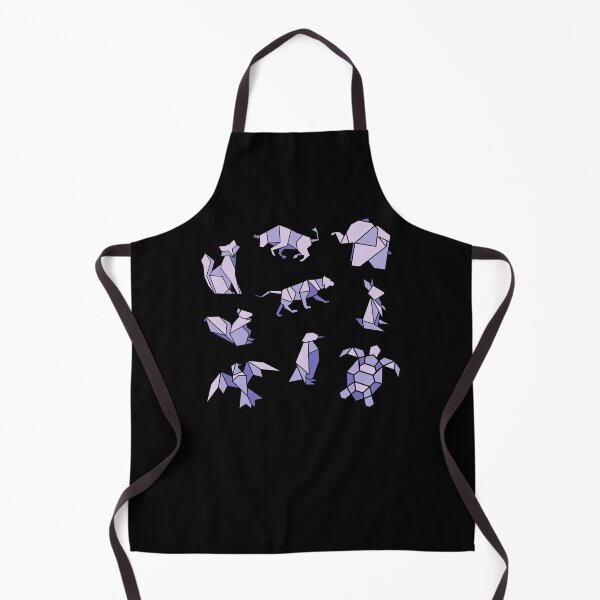 Item preview, Lilac and violet origami animals designed and sold by InyasArt.