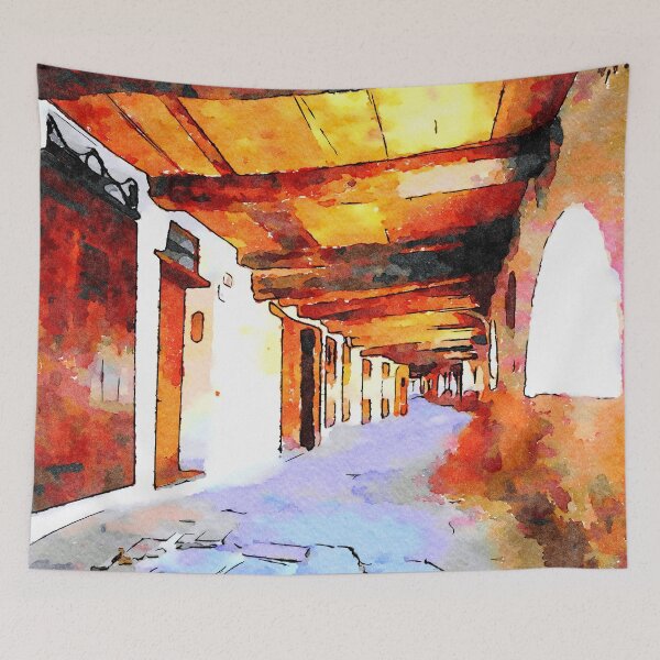 Item preview, Brisighella: covered passage designed and sold by Giuseppe Cocco.