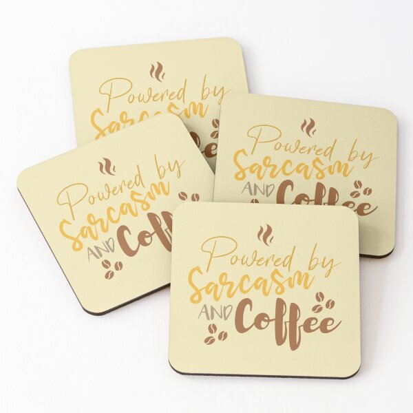 Item preview, Powered by Sarcarsm and Coffee designed and sold by Avgeek21.