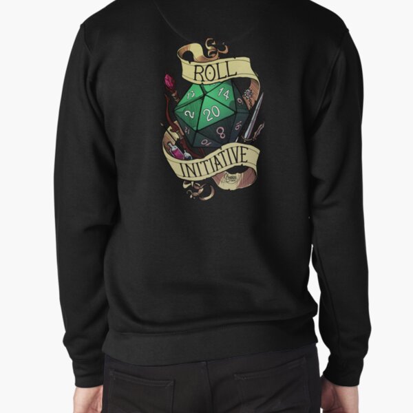 Roll Initiative Pullover Sweatshirt