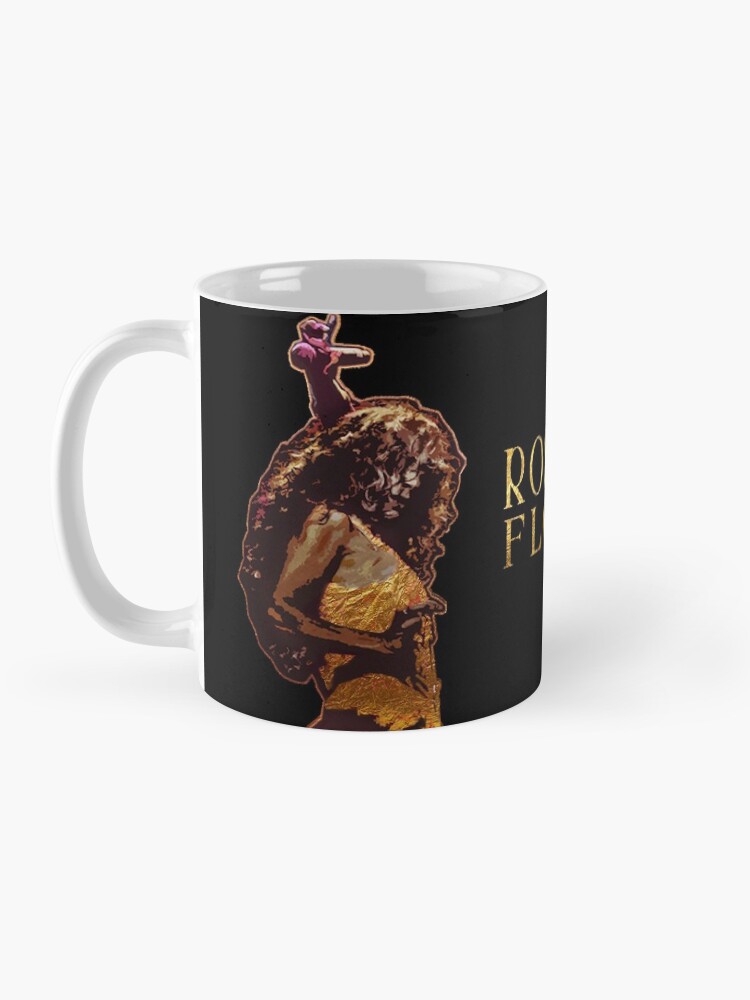 Vista alternativa de Taza Rosario Flores Micrófono Oro