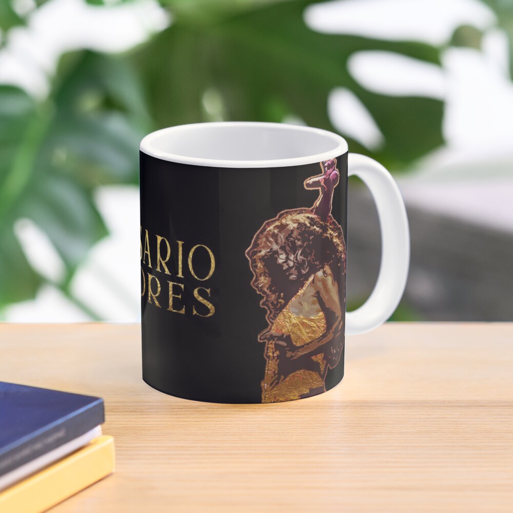 Rosario Flores Micrófono Oro Taza