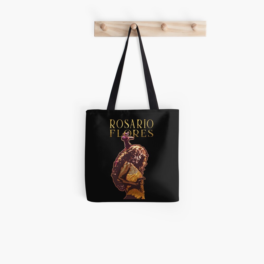 Rosario Flores Micrófono Oro Bolsa de tela