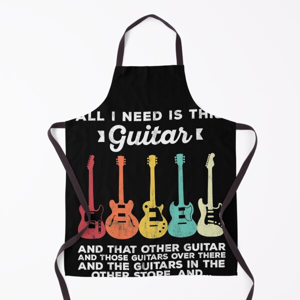 Item preview, I Need This Guitar - Retro Funny Guitarist designed and sold by majuga.
