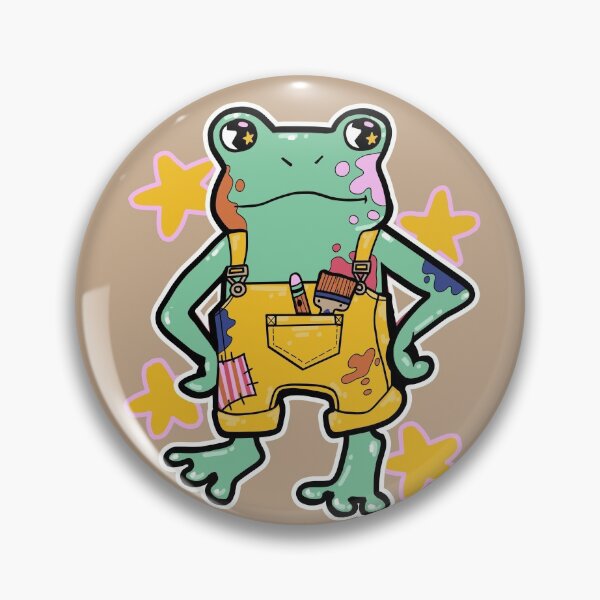 Item preview, art frog designed and sold by chloesoe.