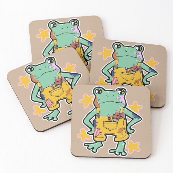 Item preview, art frog designed and sold by chloesoe.