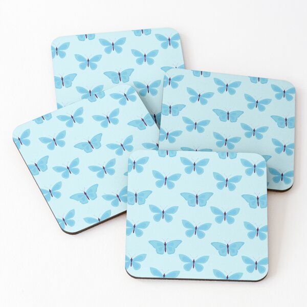 Item preview, Light Blue Butterflies designed and sold by UniqueMw.