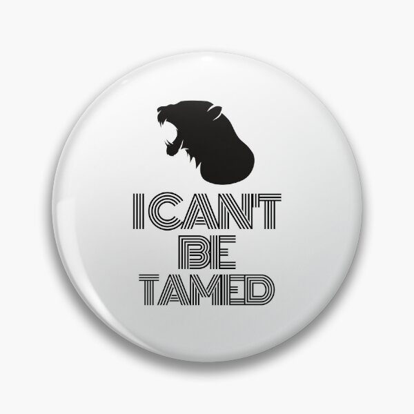Item preview, I cant be tamed Tiger Black designed and sold by kyds.