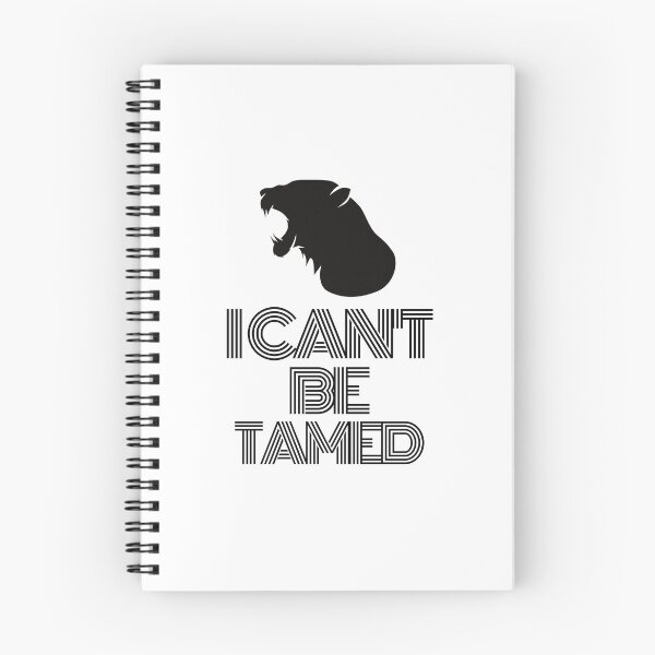 Item preview, I cant be tamed Tiger Black designed and sold by kyds.