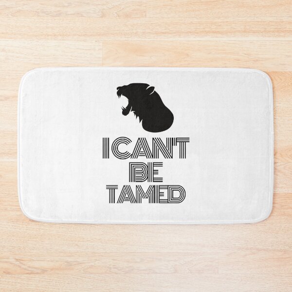 Item preview, I cant be tamed Tiger Black designed and sold by kyds.