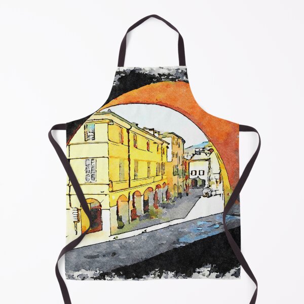 Item preview, Brisighella: ventana arqueada con un vistazo a los edificios designed and sold by Giuseppe Cocco.