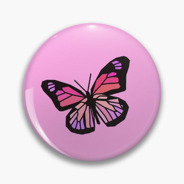 Item preview, Pink butterfly with pink background designed and sold by Amy Shimizu.