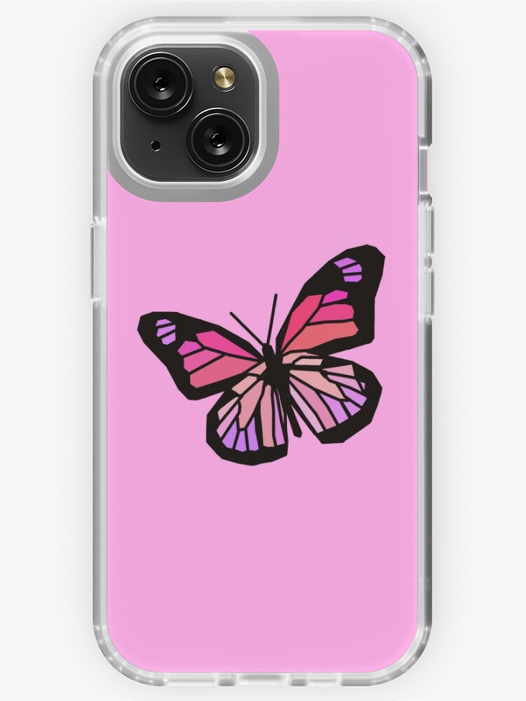 Funda iPhone SE 2022 Mariposas Rosa 