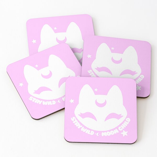 Item preview, White Moon Kitty designed and sold by Penelope Barbalios.